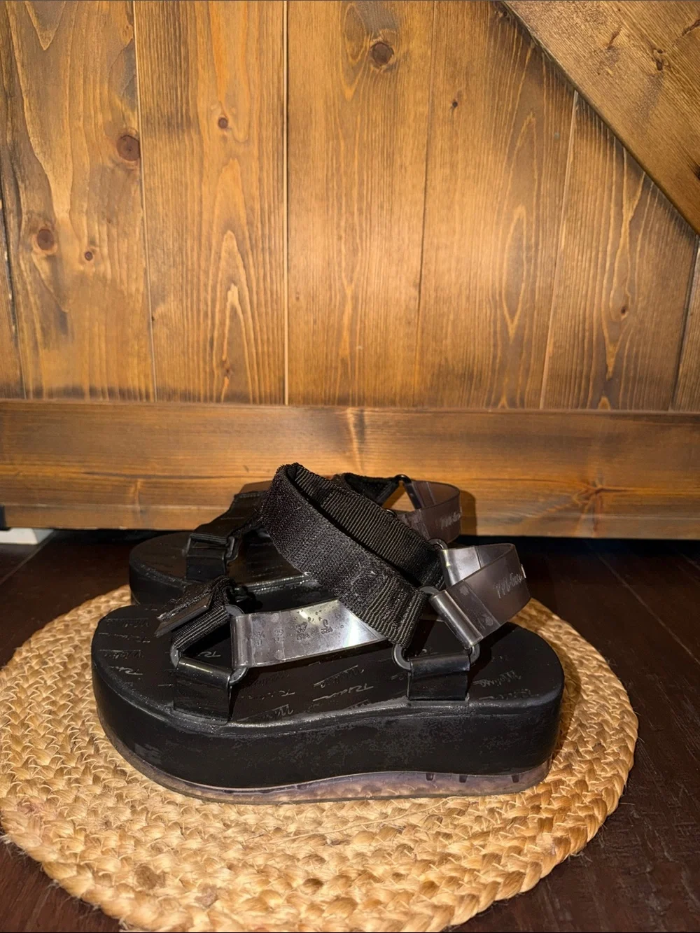 Melissa X Rider Papete Platform Sandals size 8